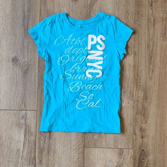 PS from Aeropostale t-shirt, size 8, color blue - Picture 1 of 5